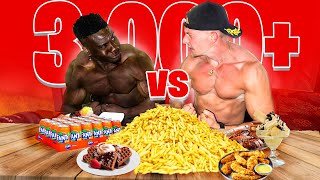 ALLYOUCANEAT BUFFET EETWEDSTRIJD VS BODYBUILDER [upl. by Dnaltroc]