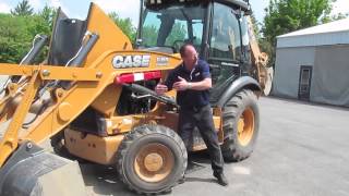 Mapex  Case CE Loader Backhoe  Walkthrough Of Key Features [upl. by Eldon]