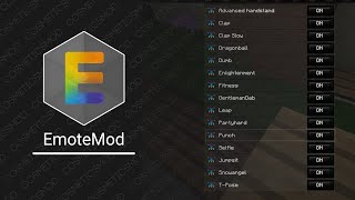 How to install the EmoteMod for LabyMod ✧ Get free Emotes EN subtitles [upl. by Oxford]