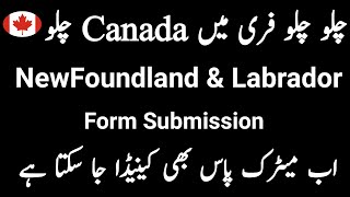 How to Fill Newfoundland and Labrador Registration Form Canada Work Visa for allArif Ajmal [upl. by Perice]