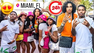 CRAZIEST 24 Hours IN MIAMI WITH DESHAE FROST 😳🤣  Spring Break [upl. by Batha]