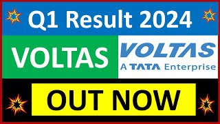 VOLTAS q1 results 2024  VOLTAS q1 results  VOLTAS Share News  VOLTAS Share latest news today [upl. by Hsital]