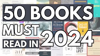 50 Best Non Fiction Books to Change Your Life✨ Must Read Books 2024 [upl. by Darrey]