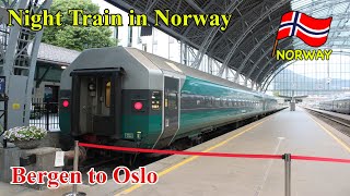 Overview of Night Train Trip from Bergen to Oslo Norway [upl. by Jedediah312]