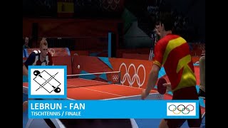 🏅 Felix Lebrun  Zhendong Fan  TISCHTENNIS  Finale  OLYMPIA 2024 [upl. by Nomael]