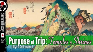 53 Stations of Tokaido 26 Ukiyoe Art Explained and Historical Context  Edo ANDO Hiroshige [upl. by Flatto]