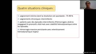 56 B Conduite à tenir CAT devant une hémorragie digestive basse Dr MRDKOUR [upl. by Gerhan437]