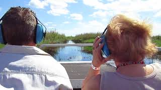 Airboat ride in the Florida Everglades Royal Caribbean Excursion 2016 [upl. by Rex403]