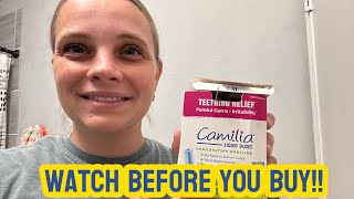 Boiron Camilia Teething Drops Review [upl. by Ailedroc]