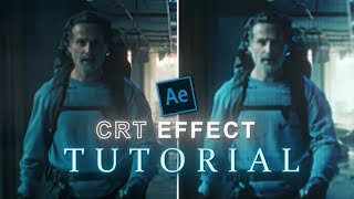 after effects crt emulator effect tutorial [upl. by Retswerb511]