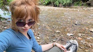 outdoor asmr ramble by the creek 🦆 [upl. by Oilerua824]