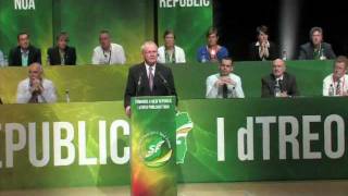 SF Ard Fheis 2011 Martin McGuinness MP MLA [upl. by Nnayllas609]