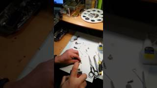 How do repair vintage dunhill rollagas lighter  part2 [upl. by Oretos]