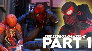 LETS GO SpiderMan Miles Morales Playing SpiderMan Miles Morales GamesGameplay Walkthrough Part1 [upl. by Ailaham]