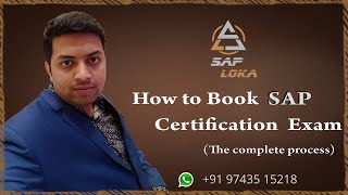 How to take SAP global certification How to become SAP certified consultant SAP online exam [upl. by Tlevesor611]