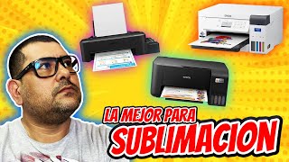 Que IMPRESORA comprar para SUBLIMACION [upl. by Olga120]