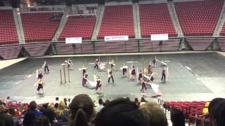 Merced High School Winterguard 2016 [upl. by Noffihc]