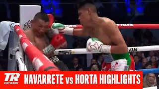 Navarrete defends title in home county in impressive fashion  Fight Highlights [upl. by Caplan824]