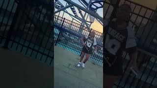 On the Boardwalk in Atlantic City 🎢 tacoriaariadancing subscribe shorts rollercoaster youtube [upl. by Lenahtan]