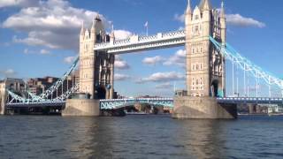 Helicopters fly through Tower Bridge [upl. by Riggs]