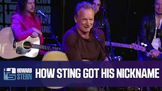 Sting on How He Got His Nickname and Writing “Roxanne” 2016 [upl. by Miun]