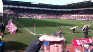 Chelsea fans sing Celery song at Stoke away [upl. by Eaj]