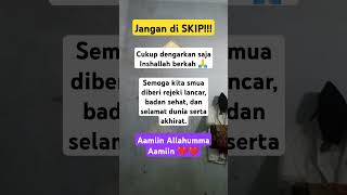 jangan di skip dengarkan sajasemoga berkahrejeki lancardan selamat dunia akhirat aamiin shorts [upl. by Collar807]