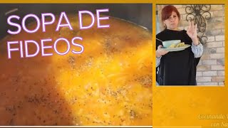 Sopa de Fideo y Guacamole [upl. by Nnalyrehc686]