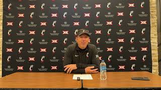 Bearcats HC Satterfield after 3423 loss to Colorado on the road [upl. by Alul]