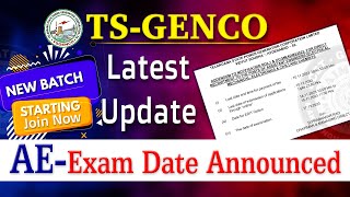 TS GENCO AE Exam Official Date Announced  Join Now  SAIMEDHA KOTI  HYD  98497134519848692598 [upl. by Wolfe782]