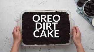 How To Make OREO DIRT CAKE [upl. by Notsuoh326]