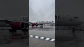 Virgin A3501000 being towed✈️ aviation lhr airbus trending viralvideo shorts virginatlantic [upl. by Yvel]