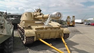 Unusual Armoured Vehicles  Tank  SPG  APC Witham SV 3rd Jul 2014 [upl. by Yeliw373]