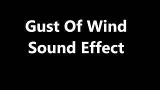 Gust Of Wind Sound Effect [upl. by Hakaber]