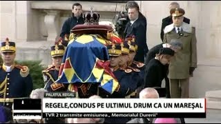 Regele Mihai I condus pe ultimul drum ca un mareșal [upl. by Nivalc379]