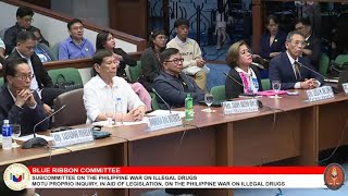 Duterte Senate Hearing on EJK of the Duterte Administration [upl. by Huei]