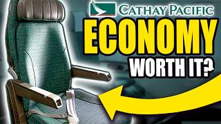 Cathay Pacific ECONOMY CLASS Is It Really THAT GOOD [upl. by Nodyl]