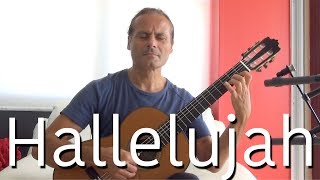 Hallelujah Virtuoso Ending Michael Marc  Spanish Guitar [upl. by Aldwon474]