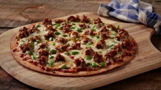 Recipe Easy Sausage Pizza [upl. by Sibella]