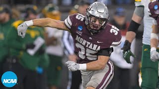 Montana vs North Dakota State 2023 FCS semifinal highlights [upl. by Kcirdnekel]