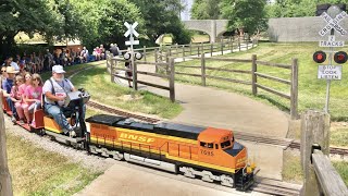 Miniature Trains That You Can Ride Steam Trains Model Trains Building 3 Foot Narrow Gauge Track [upl. by Anselme]