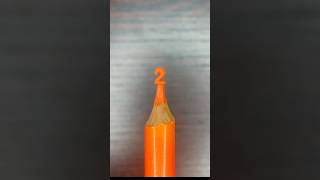 Pencil carving Art 🤩 art pencilart [upl. by Iridis]