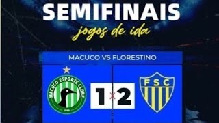 MACUCO 1x2 FLORESTINO  MELHORES MOMENTOS JOGO DE IDA  CAMPEONATO ACESITANO DE BASE 2024  SUB 11 [upl. by Armalla314]