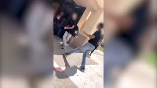 DISTURBING VIDEO Student brutally punched at Moreno Valley school  ABC7 [upl. by Durnan577]