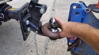 Pintle hitch hook up [upl. by Buiron469]