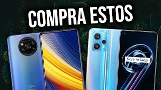 TOP MEJORES CELULARES GAMA MEDIA BARATOS Y BUENOS 2022 [upl. by Nwahsir365]