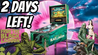 TWO Day Left Of The Arcade Talk Pinball Tournament Creature From The Black Lagoon [upl. by Ewnihc]