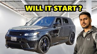 REBUILDING AND STARTING UP THE RANGE ROVER SVR FOR THE FIRST TIME [upl. by Janka]