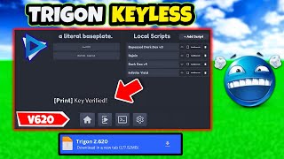 NEW Trigon Executor V620 No Key  BEST FREE KEYLESS Roblox Executor Mobile [upl. by Octave]