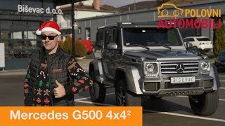 Mercedes G500 4x4 quotna kvadratquot  Novogodišnji specijal autotest  Polovni automobil [upl. by Namso]